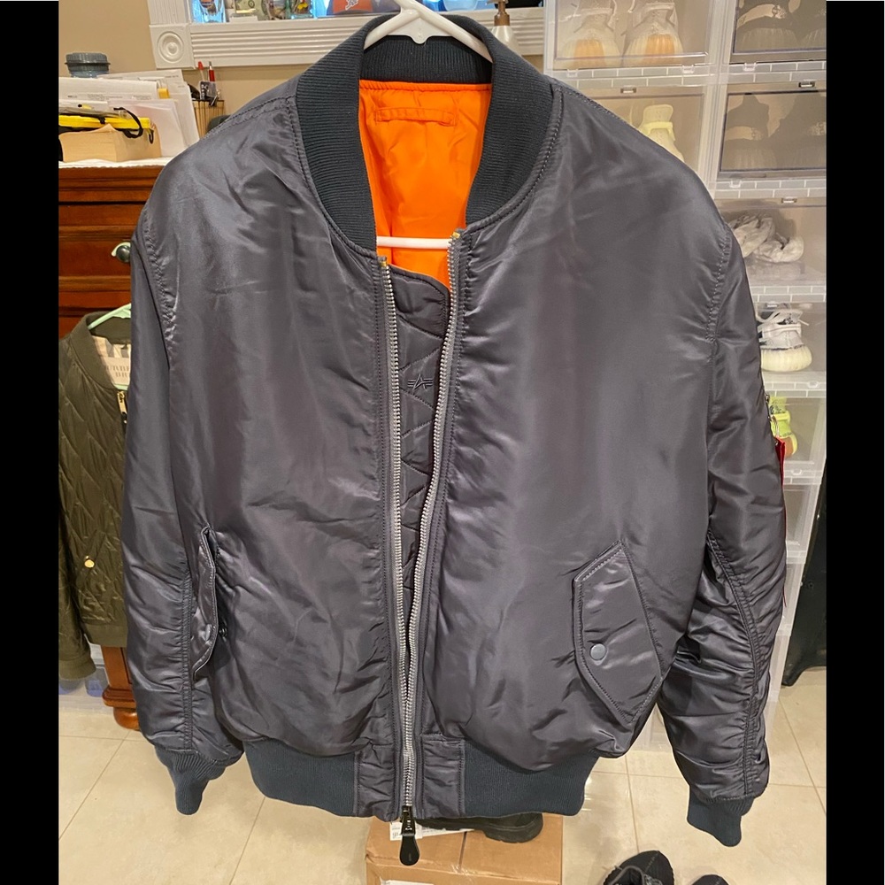 Brand new Alpha Bomber jacket size M